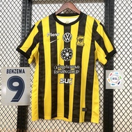Fan Edition 2025/26 Al-Ittihad Club Home Jersey BENZEMA SULEIMAN Jeddah Football Shirt