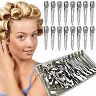 5.5cm 1/20/40/50/60/100pcs Fluffy Root Hair Clips, Professional Metal Hair Clips, Hair Pins, DIY Too