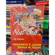 History of asian Nation by zaide 7th edition