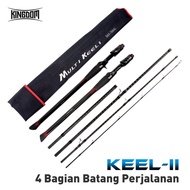 Kingdom Keel-II 4+1-piece Fishing Rod For Travel