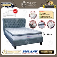 Kasur Springbed Bigland Big Pocket Plushtop / Matras Bigland Empuk