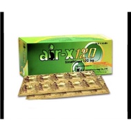 AIR-X 120 (SIMETHICONE 120MG) - TABLET 10 TABLETS FOR GAS AND STOMACH BLOATEDNESS PERUT KEMBUNG GENE