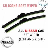 Nissan CEFIRO Wiper A31/A32 /A33  1990 -  2007 wiper  Premium Full Silicone  wiper  Blade Japan Tech