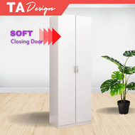 Furniture Direct ESCOT 2 Door Soft Closing Wardrobe/ almari baju/ kabinet baju