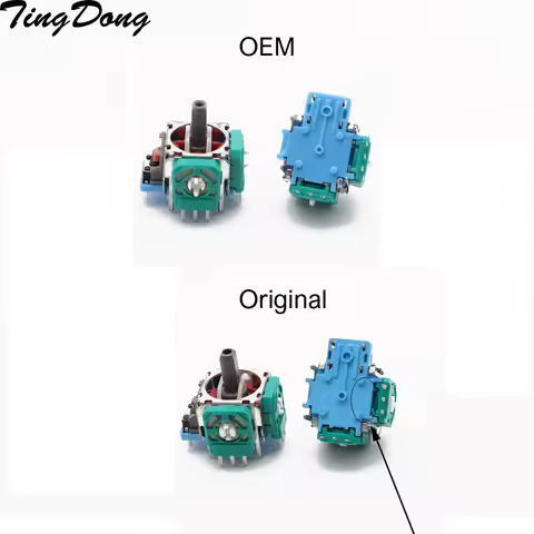 2pcs Original OEM 3D Joystick Axis Analog Sensor Module Replacement for Playstation4 PS4 Controller