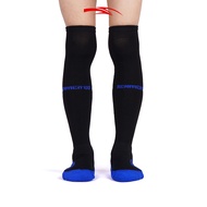 BERMEN'GO Futsal Soccer Shock Socks - Black Blue