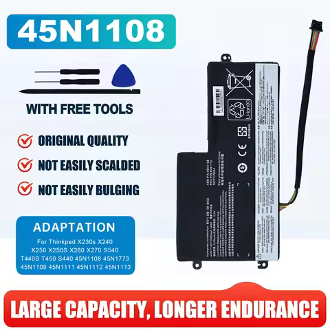 New Genuine Original 45N1108 11.1V 24Wh Laptop Battery for Lenovo ThinkPad T460 X240 X250 X260 T440S
