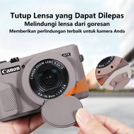 Soft Silicone Case for Canon G7X Mark III & G7X Mark II | Shockproof Protector, Stylish Design, with