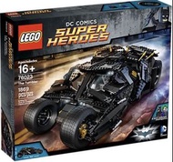 全新 LEGO 樂高 積木 76023 The Tumbler DC Super Heroes Batman Batmobile Vehicle 蝙蝠俠 蝙蝠車 TDK TDKR The Dark K