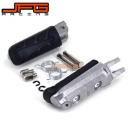 Footrest Front Foot Pegs Rests Pedals For HONDA NTV600 NT650 88-92 NTV650 CB750 VFR800 CB900 CBR900 