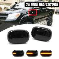 2Pcs LED Dynamic Side Marker Turn Signal Lights Indicator Lamp for Toyota Corolla RAV4 Prius Yaris C