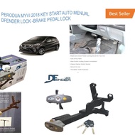PERODUA MYVI 2018 KEY START AUTO MENUAL DFENDER LOCK -BRAKE PEDAL LOCK