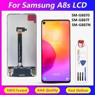 For Samsung Galaxy A8S Screen Assembly A8S SM-G8870, SM-G887F, SM-G887N Display Screen LCD Screen In