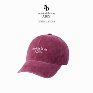 ADLV [acme de la vie] หมวก รุ่น Basic Logo Season3 Ball Cap Red (50012SBSCAU_F5REXX)