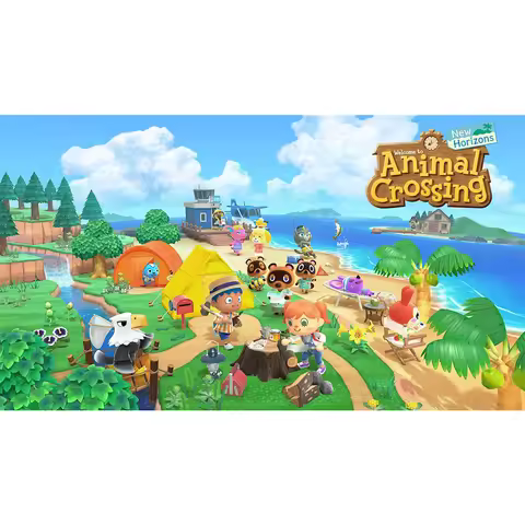 Nintendo Switch Animal Crossing New Horizons Physical Game Island Life Simulation Building Online Pl