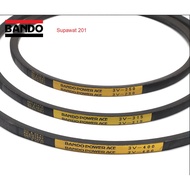 Bando Belt Narrow Front V-Belt Power Ace 3V Wide 9.5mm Thickness 8.0mm 47.5-85 Inches (3V-475-3V-850