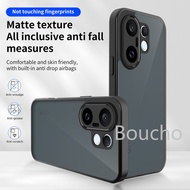 For Vivo X200 Fe VivoX200 Fe VivoX200Fe X200Fe 5G Acrylic Matte black Phone Case Shockproof Protecti