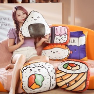 Japanese sushi Plush Doll Macaron Food Cushion Bottom Cushion Nap Pillow