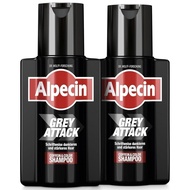 German Imported ALPECIN ALPECIN Grey Attack Caffeine and Black Shampoo 2 Bottles