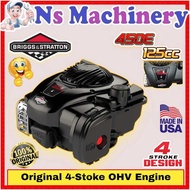 Briggs and Stratton B&amp;S 450E 125cc OHV 4-Stroke Engine For LawnMower Enjin Mesin Rumput Tolak(Made in USA)