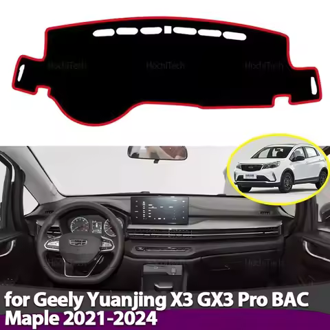 Anti-Slip Dashboard Cover Protective Pad Car Accessories Sunshade Carpet for Geely Yuanjing X3 GX3 P