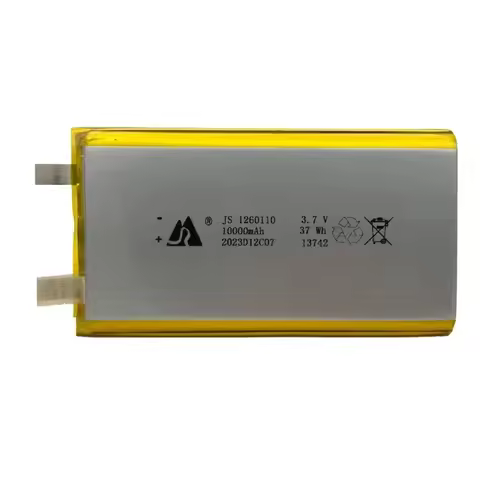 1260110 3.7V 10000mAh Real Capacity Polymer Lithium Battery