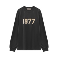 Cross-border Trendy Brand FOG Season 8 ESSENTIALS Digital Flocking 1977 Long-sleeved T-shirt Bottomi