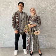 - RAISA COUPLE SET GREY DRESS - RAISA DRESS GREY LONG SLEEVE