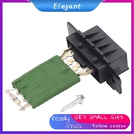 Eleganthome Easy Install Heater Blower Resistor 5 Pin 6480.55 AC Fan Motor Replacement for CITROEN BERLINGO