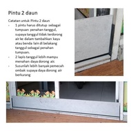 TANGGUL BANJIR PINTU - SEKAT BANJIR