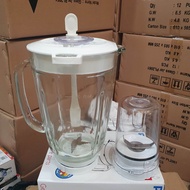 (K) Set Jar &amp; Dry Mill Blender Philips ORIGINAL HR 2115,2061,2071 Original