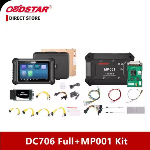 OBDSTAR DC706 ECU Tool Full Version for Car and Motorcycle ECM & TCM & BODY Clone by OBD or BENCH
