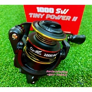 Opass Fishing reel Tiny Power II ultralight reel UL 800SW 1000SW Screw In Power Handle