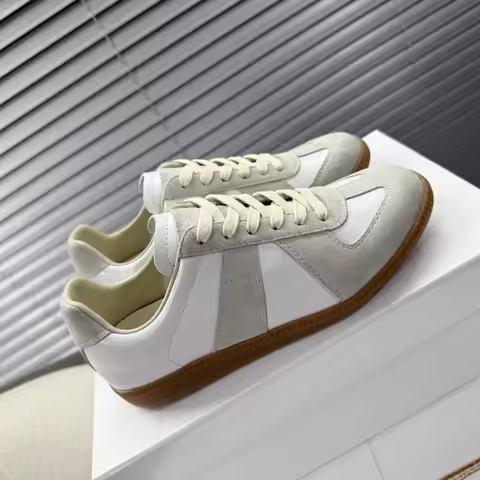 2026 New Unisex German Trainer Shoes Genuine Leather Suede Vintage Washed Classic Casual Walking Sne