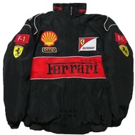 Taiwan Shipping Ferrari F1 Embroidered Racing Jacket Motorcycle Women