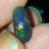 Batu Cincin Kalimaya Black Opal Solid Asli Banten