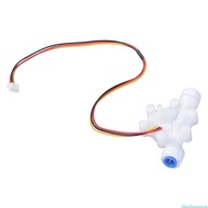 dingdongaa Flow Measuring Instrument Fluidmeter Counter Flow Sensors G1 4 DN8 Flow Meter