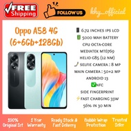 New Smartphone Original Oppo A58 4G [ 6+6Gb + 128Gb | 33W SUPERVOOC + 5000mAh Battery | 6.72'' FHD+ 