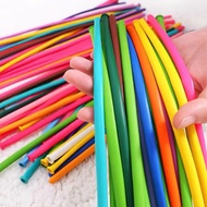 100pcs Colorful Twisting Balloons Magic-Long Strip Latex 260Q Ballon For Birthday Party Wedding Deco