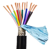 Shielded cable UL2464 18AWG 2 3 4 5 6 7 8 core 26 24 22 20AWG 10-24 core shielded wire RVVP copper c