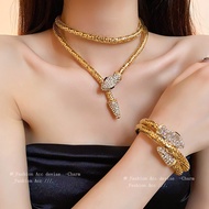 Luxury Korean Style Round Size Metal Necklace, Lookbook Photography, Party, Going Out – VC.198