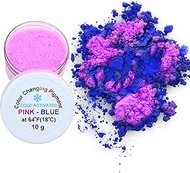 Low Temperature Cold Activated Thermochromic Pigment Color Changing from Pink to Blue at 64F/18C Col