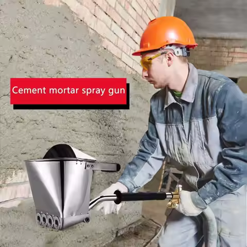 Fast Delivery Mortar Sprayer Wall Mortar Gun,Hopper Ladle,,Air Stucco sprayer, Plaster Hopper Gun,St