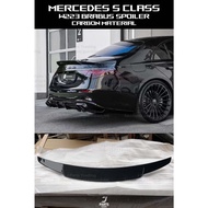Mercedes S Class w223 Brabus Spoiler Bonnet Lips Rear Spoiler s580e s580 s680 s500 s480 s450 2022 20