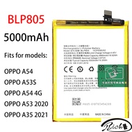 5000mAh Replacement battery BLP805 Battery For Oppo A53 2020 A32 2021 A54 A54 4G A53S A16 A16S A54S 