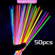 แท่งเรืองแสง 100 pcs แค่หักก็เรืองแสงแล้ว แท่งไฟ คละสี แต่งตัวตามเทศกาล Glow Sticks