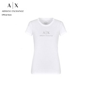 Armani Exchange เสื้อยืดผู้หญิง รุ่น XW000386-AF10354-U0002 - สีออฟไวท์