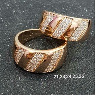 Cincin Berlian Suasa 18k