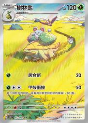 [拉比卡牌] 寶可夢 PTCG 中文版 樹林龜 SV5K 072/071 AR