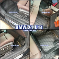 พรม6D BMW X1 U11 รุ่นปัจจุบัน รุ่นหนา ของแท้ ติดตั้งง่าย (ฟรีแถม3)